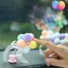 Ornements de Voiture Ballons Hochet Décoration de Tableau de Bord de Voiture Jouets Tête Tremblante Accessoires de Voiture accesorios para auto