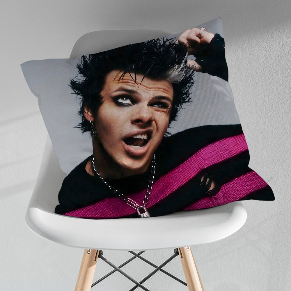 Rock YYungblud Singer YB Pillow Case For 30x30cm45x45cm55x55cm For Home Bedroom Decoration And Protector