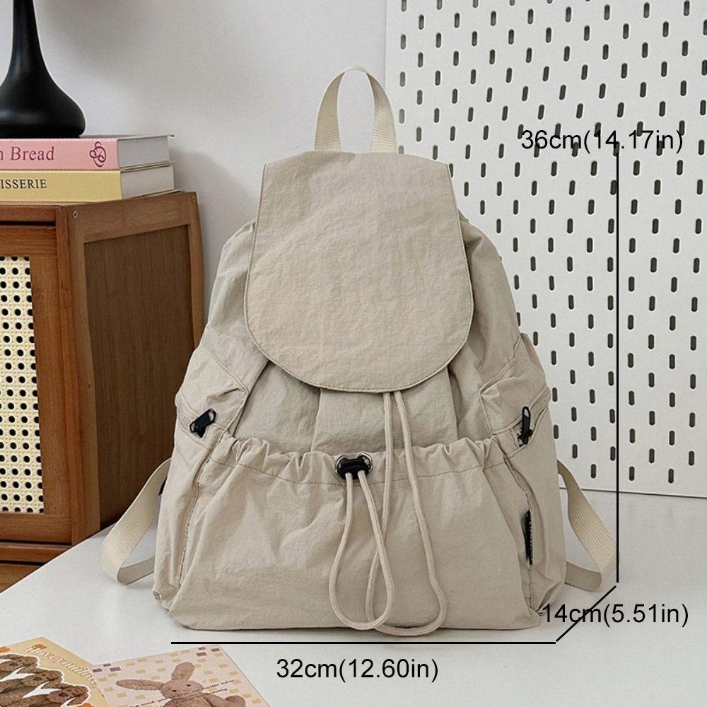 Lightweight Drawstring Backpack Korean Style Student Schoolbag Fashion Travel Backpack  Teenagers