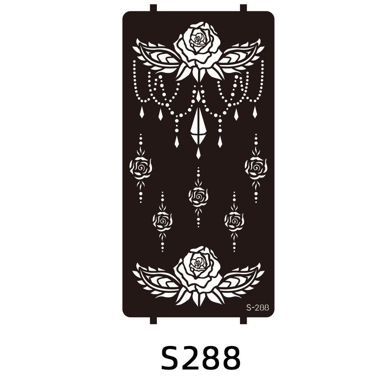 Indian Hannah Tattoo Template Tattoo Hand Drawn Template Juice Tattoo Sticker Painted Hennatattoo