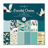 12 Sheets Crane Craft Paper Pads Cutting Dies Art Background Origami Scrapbooking Card Making