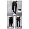 Casual Straight-Leg Pants For Men Autumn Thin Long Pants Jogger Pants Ice Silk Sports Pants