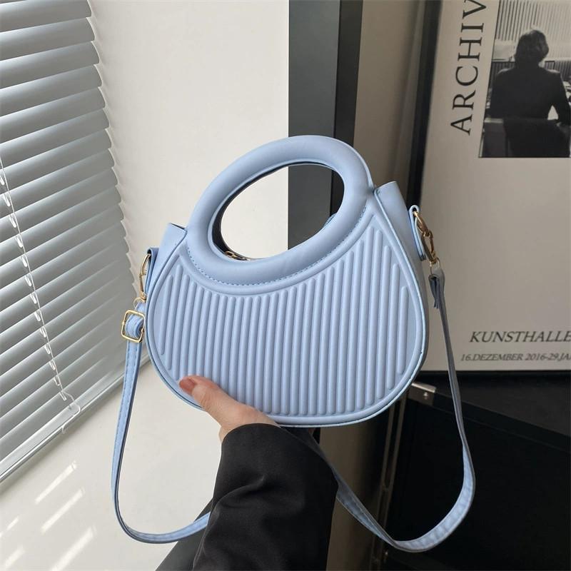 

Шикарные полосатые сумки через плечо для женщин, элегантная сумка из синтетической кожи, роскошный вид, сумка через плечо