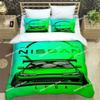 Top GTR racing retro Bedding Set Printed single Comforter Quilt Bed Cover Duvet Cover Pillow Case 3 Pieces Sets Kids Adult Size