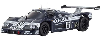 Kyosho ASC C9 LM1988 Body MZP345KR MR04W-LM Sauber-Mercedes Gruppe-C-Rennsportwagen Nr.61 Mini-Z -
