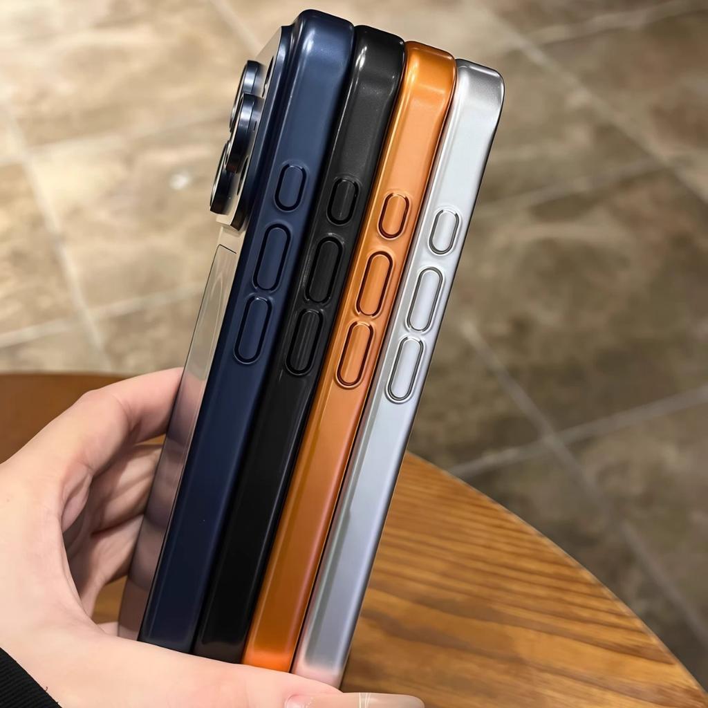 Applicable To Second Change iphone18Pro Mobile Phone Case Electroplating Magnetic Suction Apple 16pro Ultra-thin Pc Hard Case Protective Case