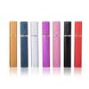 Parfumeflaske 12 ml Aluminium Firkantet Rør Parfumefordelerflasker Ultra-Fin Spray Bærbar Kosmetik Rejsebeholder Tom