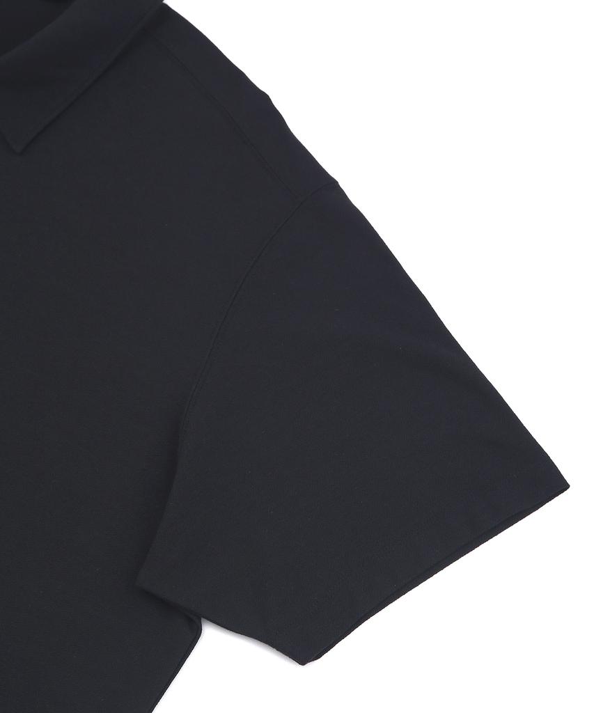 IL CORSO [Soktas] Aero Pk Short Sleeve T-Shirt Black Iets5E419Bk