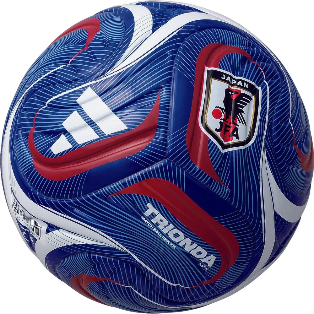 Adidas Trionda Mini Soccer Japan National Team Licensed Model ADFM101JPH Ball, (HOME)