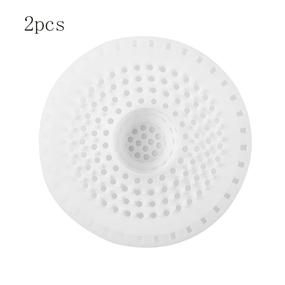 2pcs Anti-blocking Sink Strainer Round Shape Floor Drain Waste Catcher Drain Filter  Kitchen