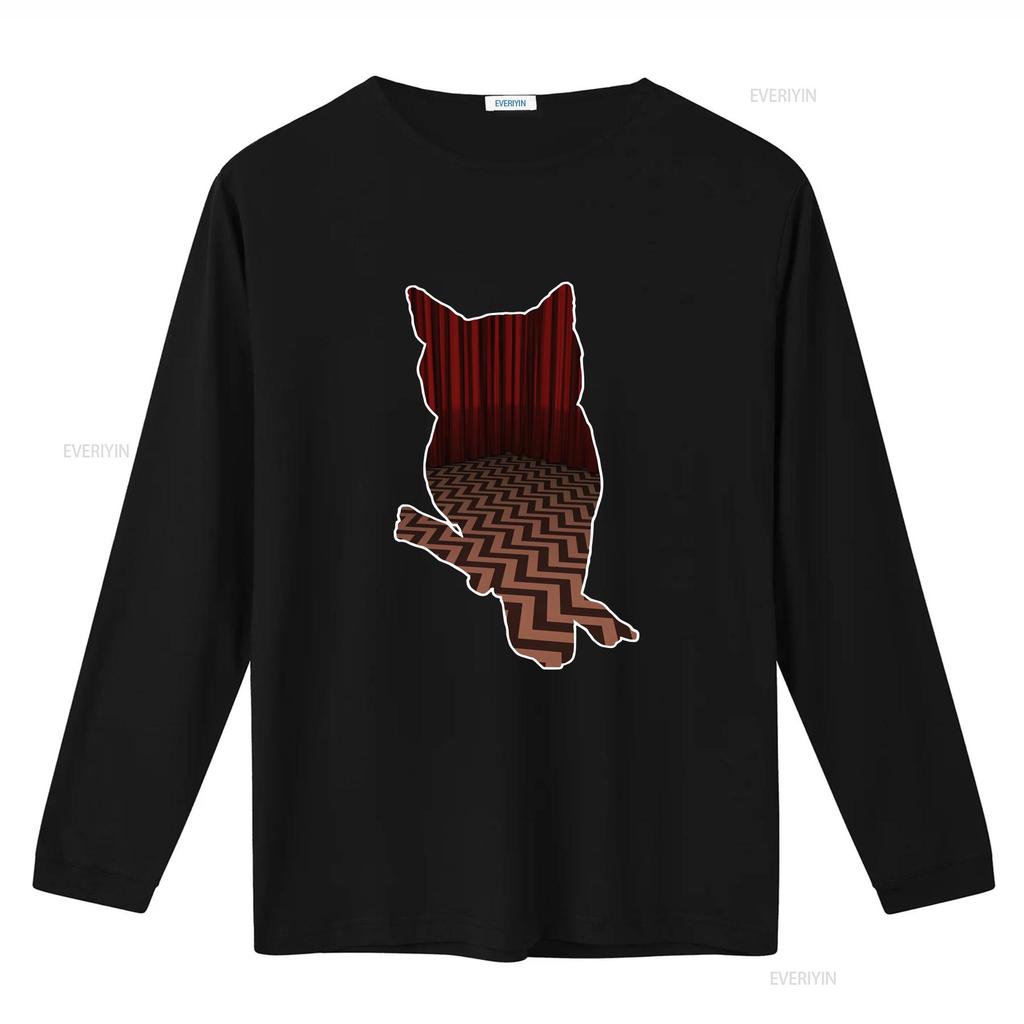Twin Peaks TV T Shirt Men Vintage Short Sleev Clothing Red Vintage Washed Stretched Breathable Fashion Top For Everyday Wear