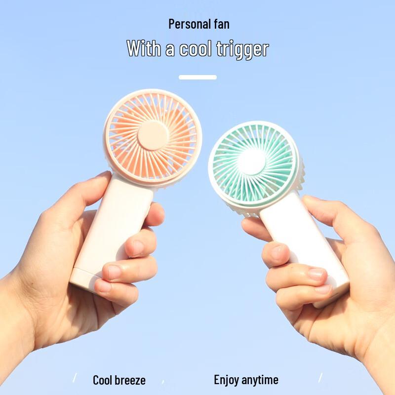 ZISIZ Rechargeable Portable Handheld & Desktop Mini Fan