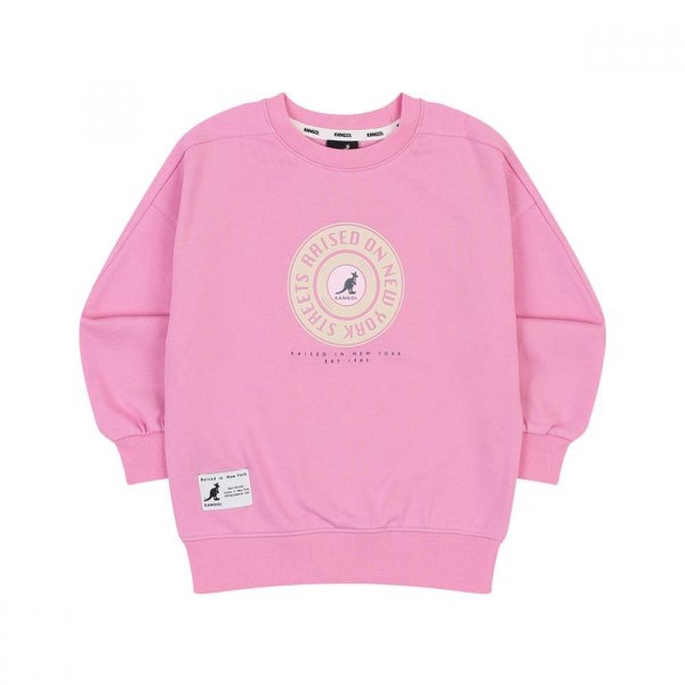 Kangol Kids Elpi GRaphic Sweatshirt Ra 0206 Pink Pink/110