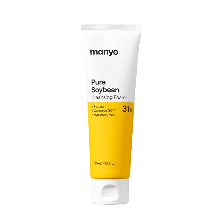 ma:nyo Pure Soybean Cleansing Foam Gentle Deep Purifying Facial Cleanser 120ml