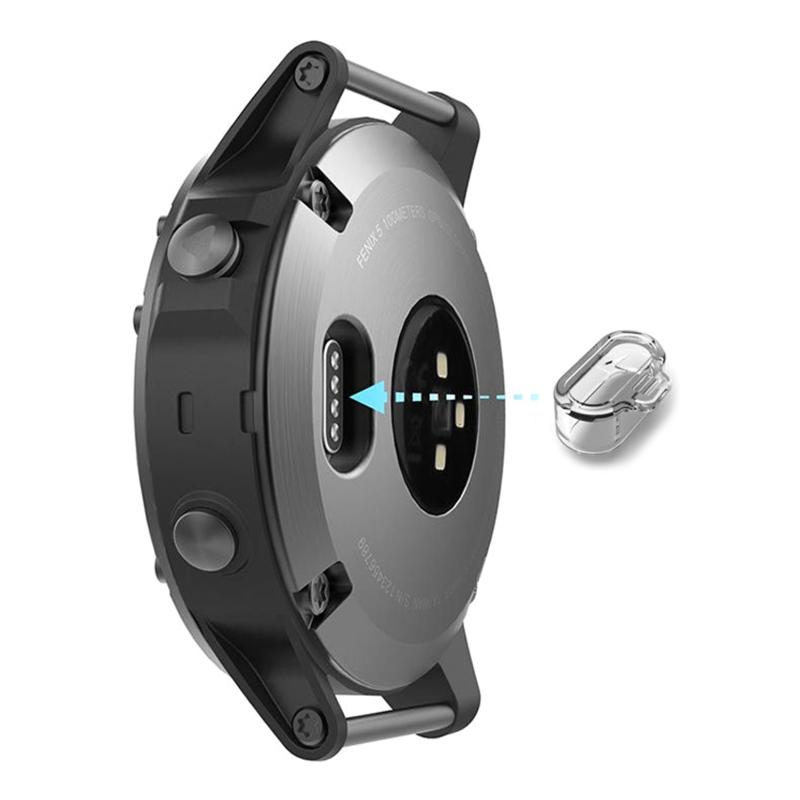 Charging Port Dust Plug Protector Caps Reusable Watch USB Charging Anti-dust Cover for 955 945 255 for Fenix 7 7S 7X 6 6