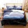 Moon Night Tree Duvet Cover Set Beautiful Landscape Pattern Polyester Comforter Cover with Pillowcase for Men Women Bedding Set