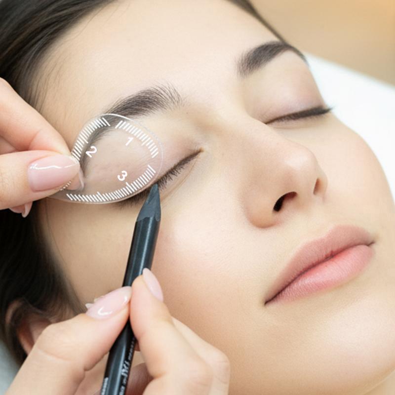 Pravítko pro mapování obočí Tvarovací pravítko na obočí Rychlé kreslení za 1 minutu Designové obočí Snadný nástroj Microblading Permanentní make-up Šablony