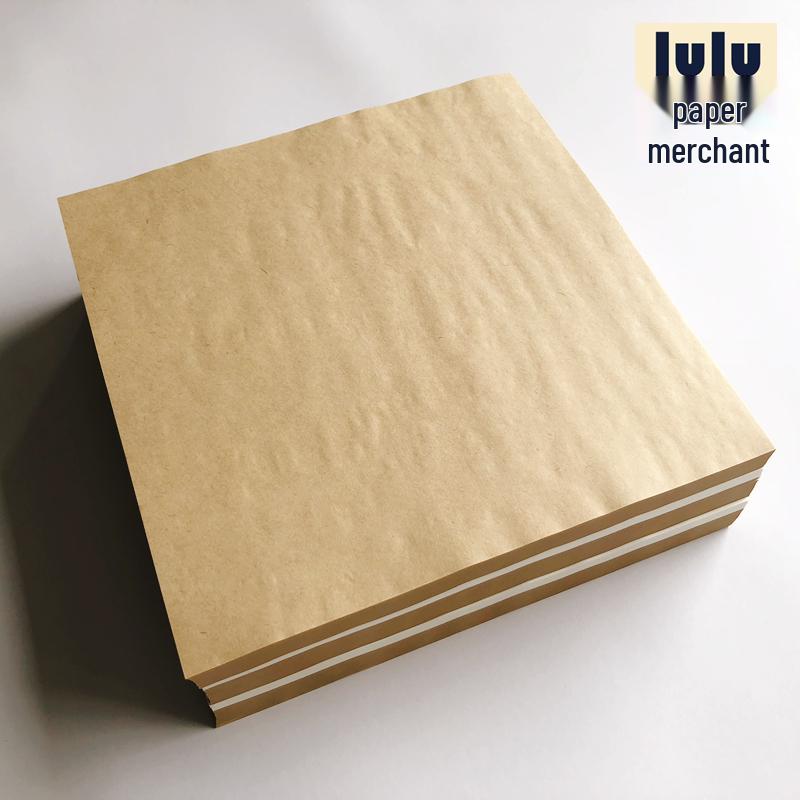 Origami Square Kraft Paper for Kids: Large, Thin & Durable for Cranes, Butterflies, & Insects