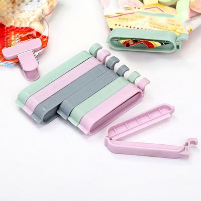 12PCS Tasche Clips ABS Lebensmittel Tasche Clips Kunststoff Tasche Sealer Tragbare Lebensmittel Lagerung Tasche Clips Klemme
