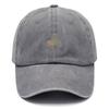 Personalisierbare Vintage-Waschbaumwoll-Baseballkappe für Herren mit Motorradmuster Hüte Reitkappen Papa-Kappe Verstellbar Roadtrip Outdoor-Hut