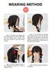 Ethnic wind color twist braid wig color rope braid