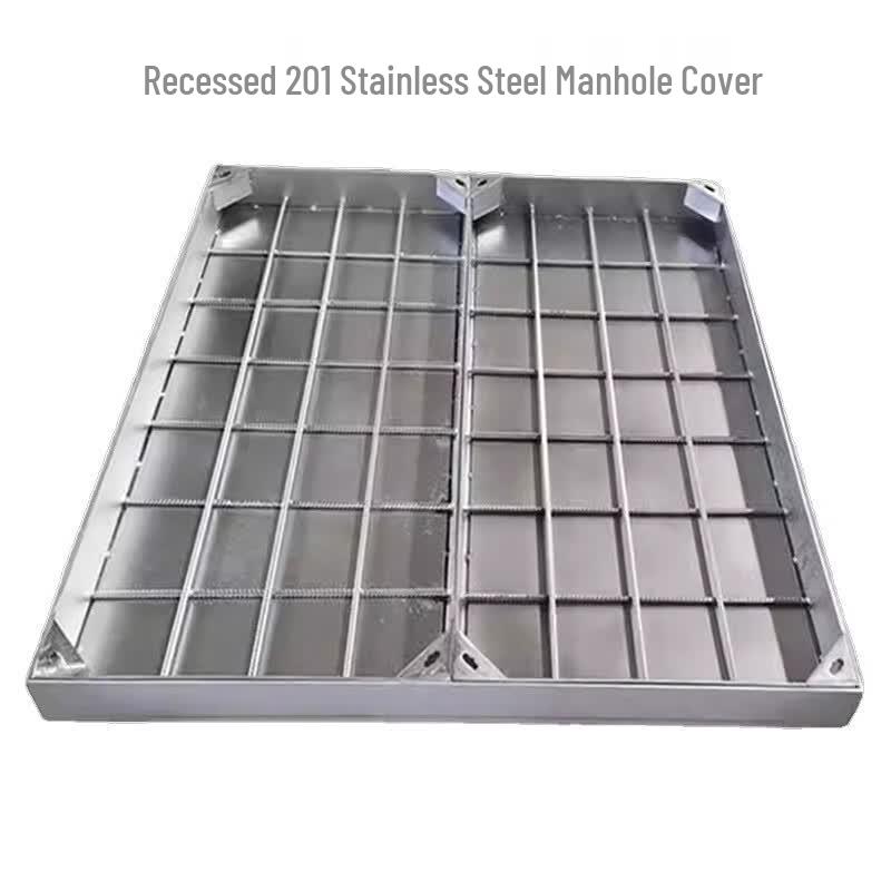 Qiyi Recessed 201 Stainless Steel Manhole Cover