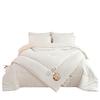 LISM Feather Fiber All-Season Zippered Duvet Insert Set
