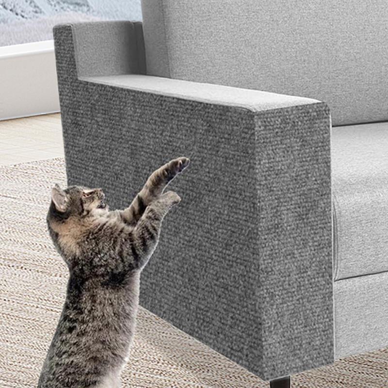 מחצלת גירוד לחתול שטיח שניתן לגזוז דביק בעצמו שטיח עמוד גירוד לחתול להגנה על ריהוט ספה נגד שריטות