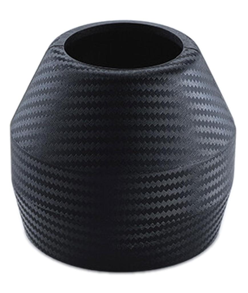 TRUST GReddy 18001720 Shift Knob Cover for A-TYPE Silicone, Carbon Style, Black
