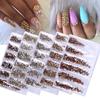 Long Bag Nail Art Jewelry Glass Flat Bottom Diamond Nail Art Diamond Nail Art Jewelry Mixed