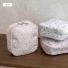 Panpantutu Square Makeup Pouch (Hello Kitty) Sanrio Cosmetic Travel Small Item Storage Womens Stand-Up Possible
