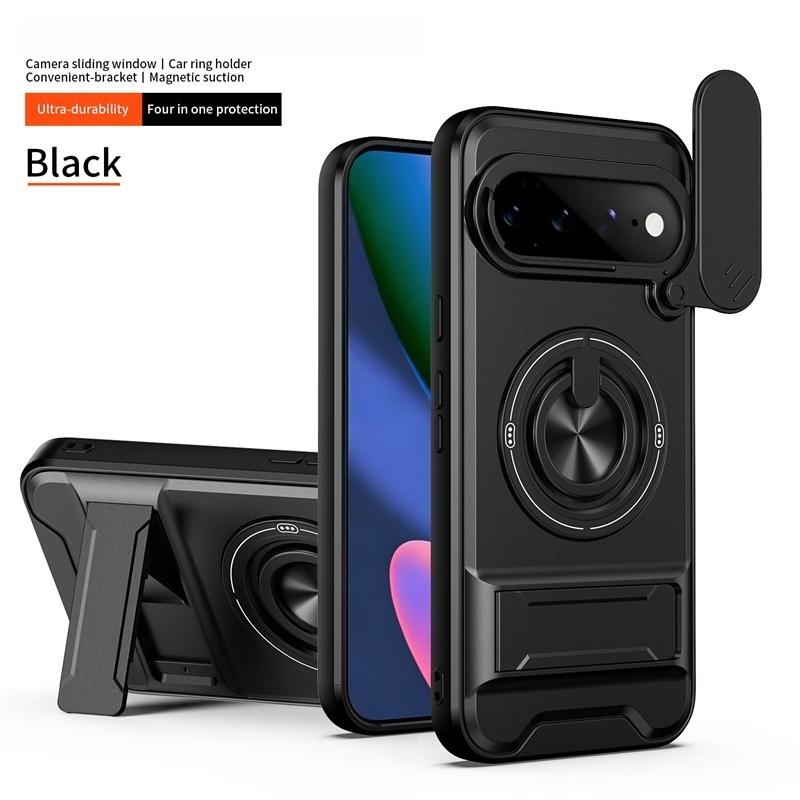 Custodia Armor Per Google Pixel 11Pro 5G Cover con Protezione Scorrevole per Lente della Fotocamera Coque Per Pixel 11 Pro XL Pixel11 Copertura per Ricarica Wireless