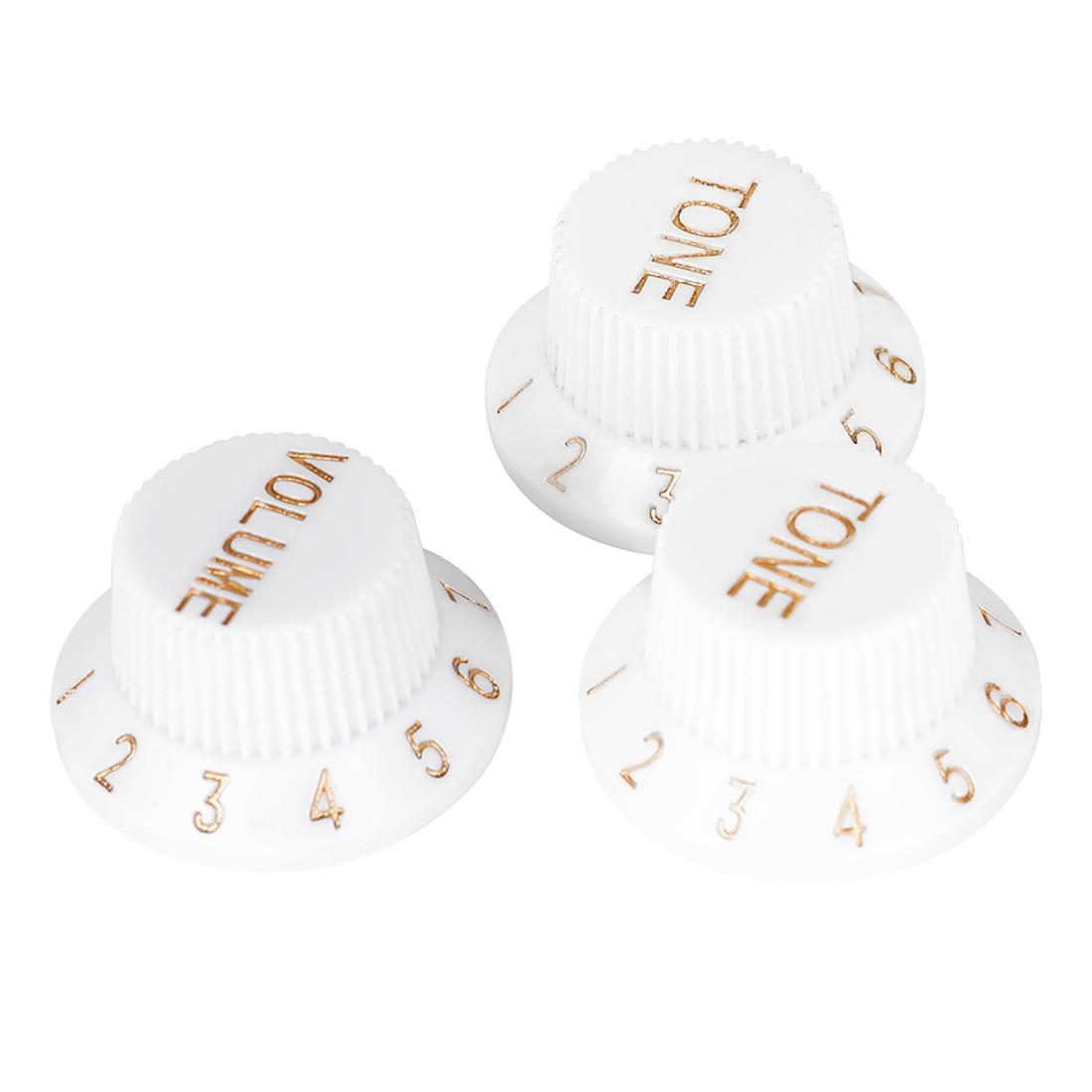 

Guitar Volume knob Hat Shape Premium ABS Materical Guitar Knobs with Unique Texture Design Electric Guitar Protective Cover Knob