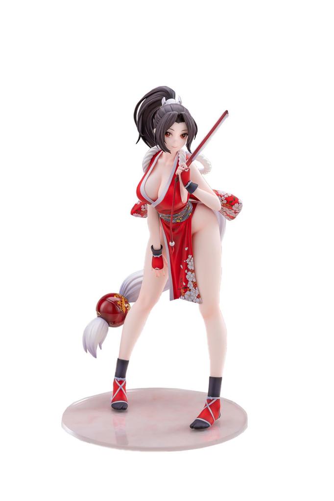 AniGame KING OF FIGHTERS King of Fighters Mai Shiranui Scale PVC ABS Painted Complete Figure "THE XIV" [The XIV] 1/6 &