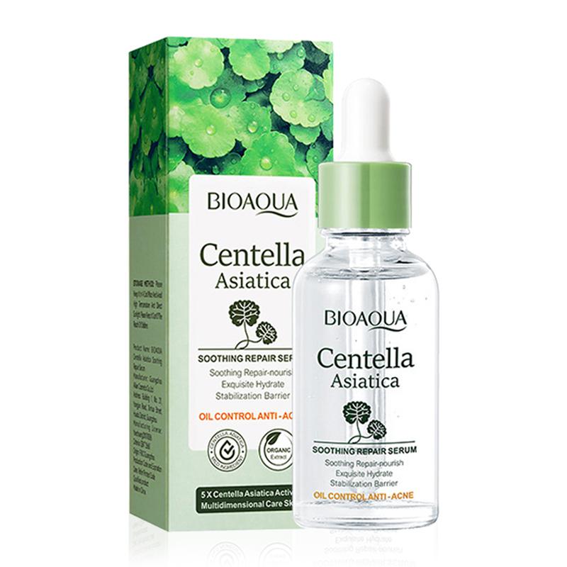 BIOAQUA Centella Gesichtsserum Hautpflege Gesichtsessenz Feuchtigkeitsspendend Hydrierend Straffend Reparierend Gesichtsserum Hautpflege