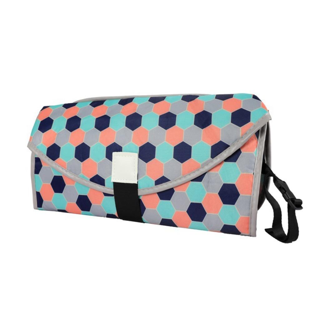 Portable Polyester Baby Changing Mat, Universal Waterproof Diaper Changing Pad for Infant Care