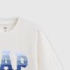 Gap Camiseta Unisex de Manga Curta Bordada com Logo em Gradiente