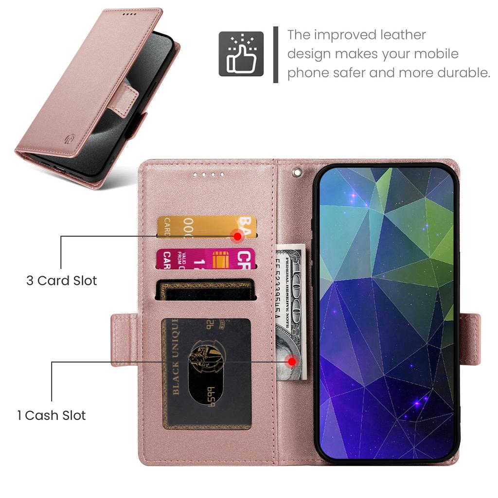 DF-010 For Google Pixel 7 Pro 5G Case Wallet Leather Phone Cover Flip Stand View Magnetic Protect