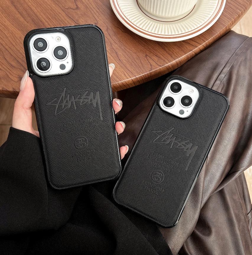 

Compatible with Apple iPhone Cases: 17 Pro Max, 16 Pro, 15 Pro Max, 13 Pro - Full Coverage, Trendy Brand 15 (No Packaging) чёрный