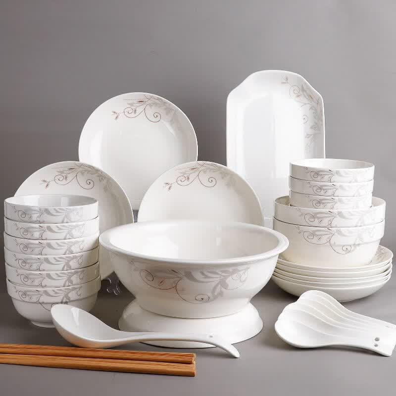 Youluo 2026 New 18-Piece Minimalist Dinnerware Set