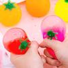 Creative Anti Stress Ball Abreact Squeeze Pinch Water Ball Stress Relief Toys Imitation Egg Tomato Squishy Fidgets Vent Toys