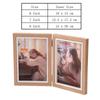 Foldable Hinged Photo Frame Hinged Mechanism Picture Album New Photo Frame  Home Decor