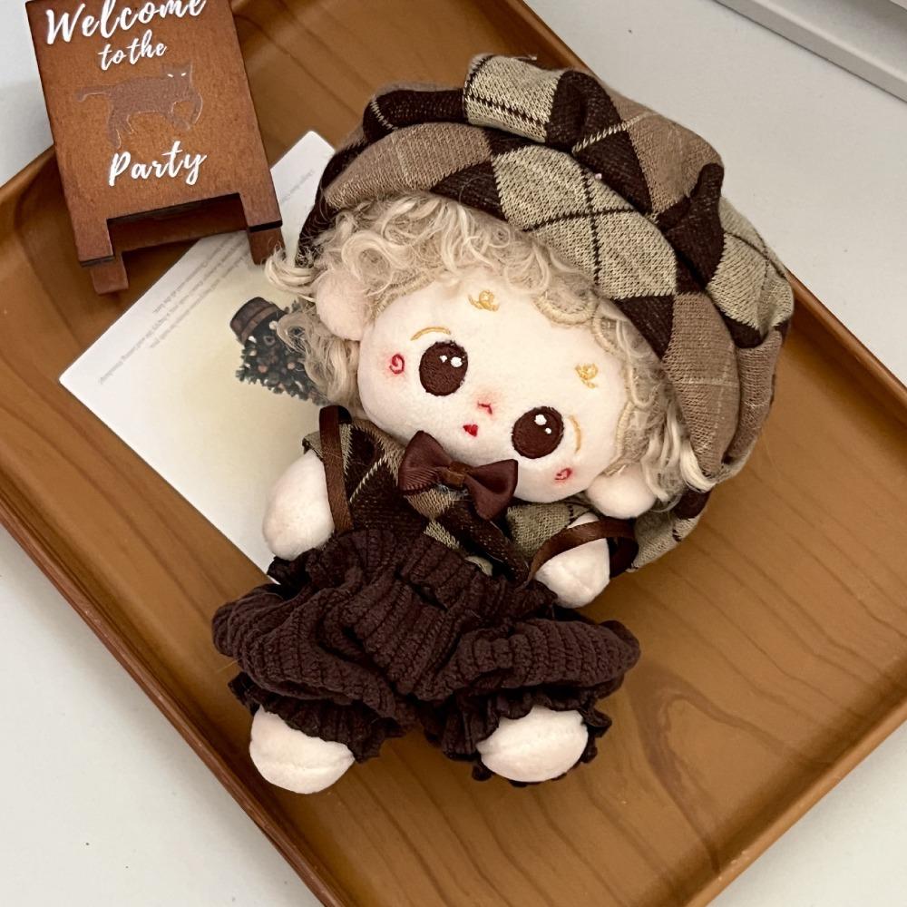 Lamb Sweater 10cm Cotton Doll's Clothes Scarf 20cm Plush Doll Clothes  10/20cm Cotton Doll