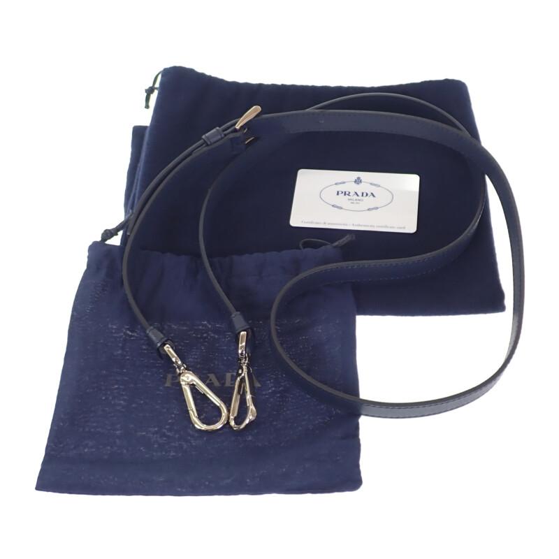 Prada 2VE3689Z2F0216 Aktentasche Marineblau Saffiano Herren