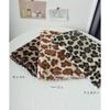 Used Stall Leopard Print Muffler Spring Autumn Winter Ladies (Camel) | Gift, Warm, Cold Protection