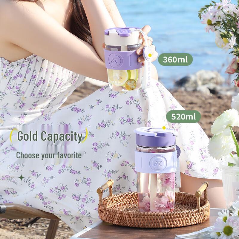 WUSW Star Language Portable Coffee Glass Cup