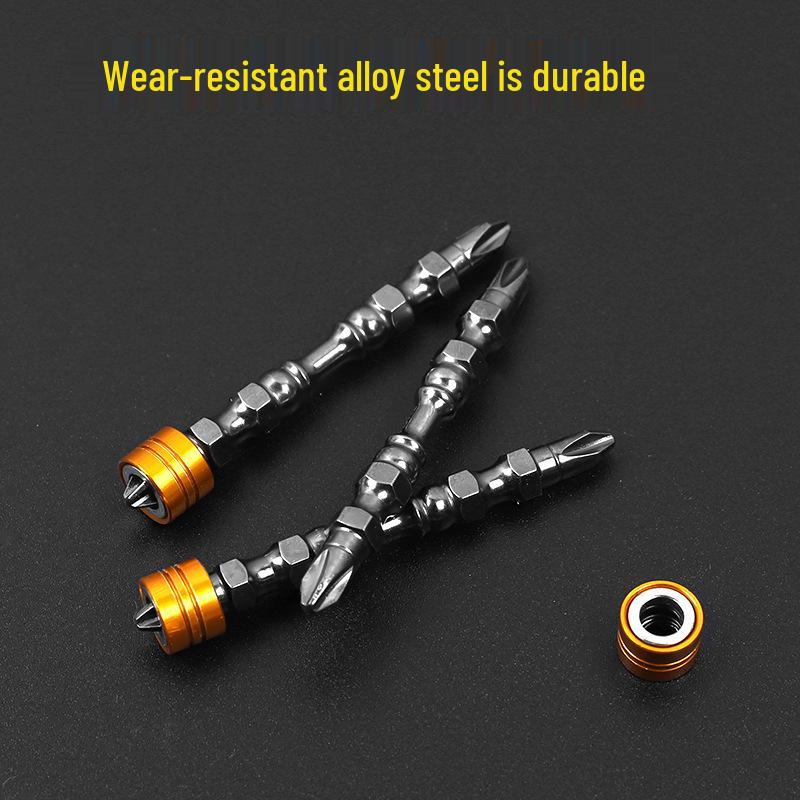 Tungsten Steel Anti-slip Magnetic Phillips Screwdriver Bit - Super Hard, Durable Alloy Design