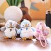 Penguin Plush Small Keychain Cute Cartoon Fluffy Fabric Kid Teen Gift Dolls