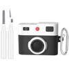 Cassette Tape Case for Airpods Pro 3 New Silicone Headphone Case Cover For Airpods Pro 3 Earbuds Case with Keychain&Cleaning Kit