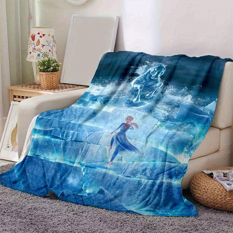 

1pc. Elsa Ice Horse Fantasy Blanket, Perfect for Home, Office, Outdoor Use & Gift Idea 130x150cm